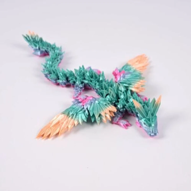 3D Printed Winged Dragon Scale Egg Fidget Toy - Multiple Colours