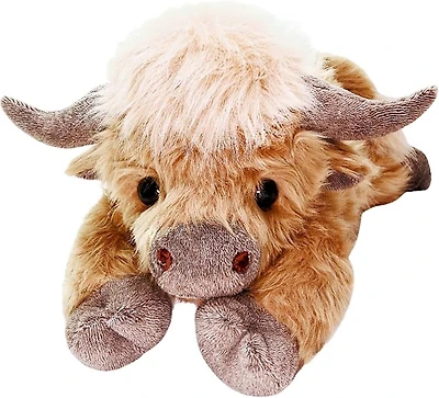 Novelty Plush – Highland Cow Weighted Plush - 11"