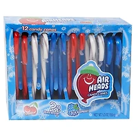 Airheads Candy Canes – Fruity Flavors Holiday Pack (12 Count)