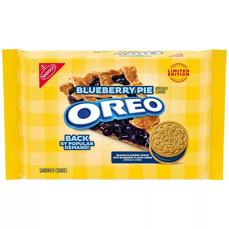 Oreo Blueberry Pie Sandwich Cookies – (10.68oz)