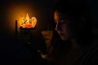 Campfire Spirits: Decorative Nightlight