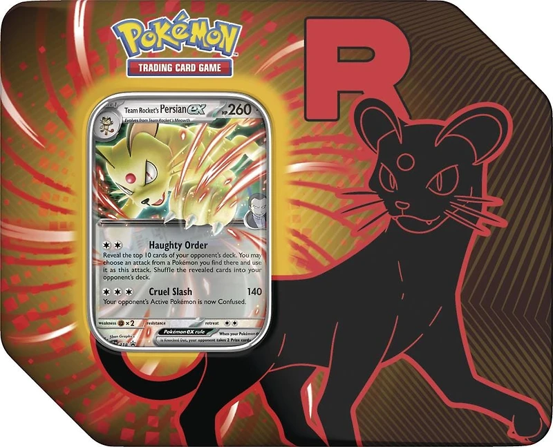 Pokémon TCG: Team Rocket Tin - Assorted Styles