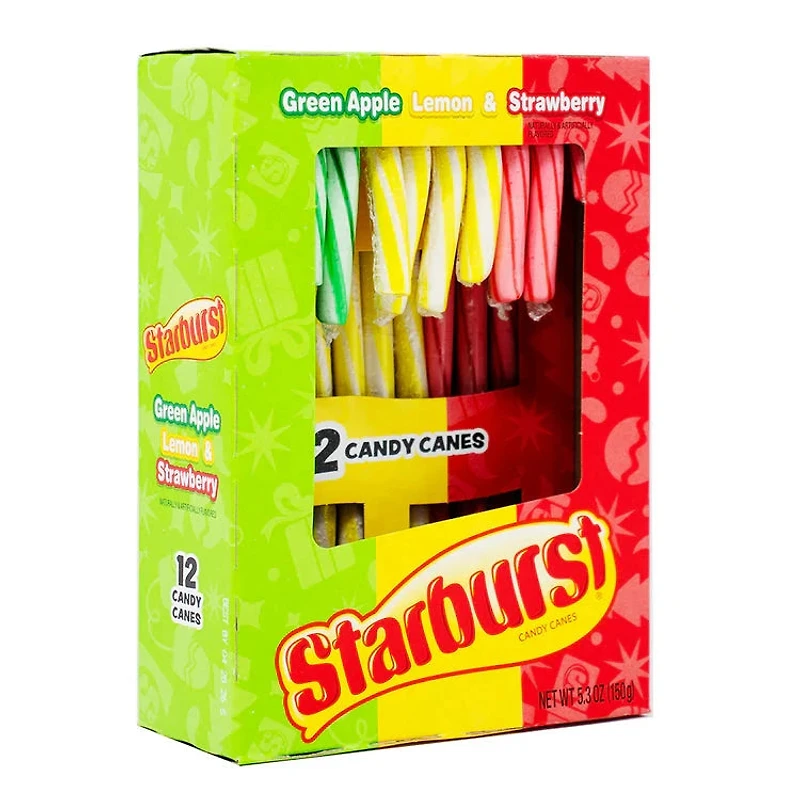 Starburst Candy Canes - 12ct
