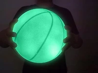 StealthDunk: The Silent Basketball - Glow in the Dark