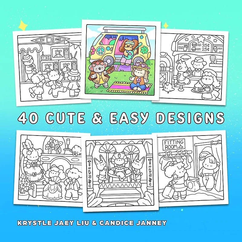 Cozy Eras: Cute Coloring Book for Adults and Teens by Jade Summer