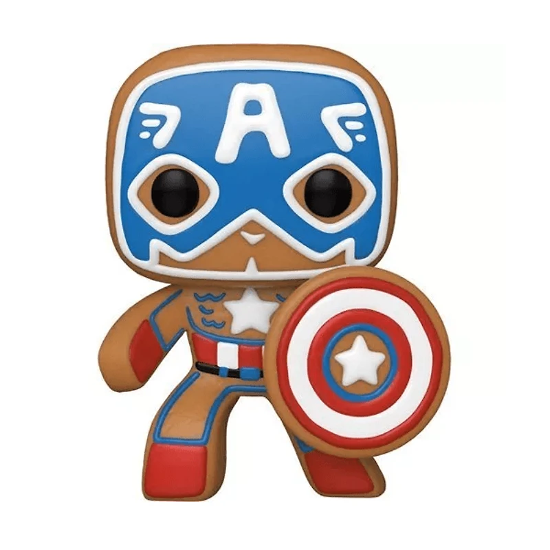 Funko Pop! Marvel: Holiday - Gingerbread Captain America