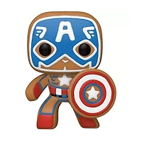 Funko Pop! Marvel: Holiday - Gingerbread Captain America