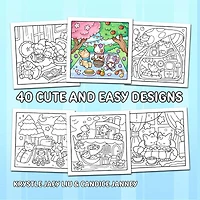 Comfy & Cozy: Coloring Book for Adults and Teens by Jade Summer