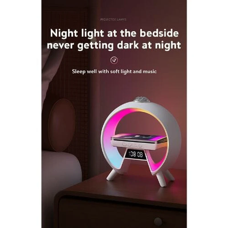 SonicVibes: 3-in-1 Triotunes Bluetooth Speaker and Wireless Charger