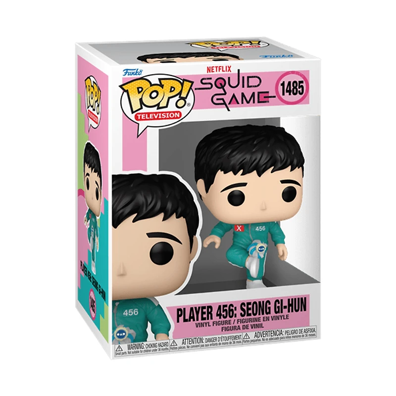 Funko Pop! TV: Squid Game - Player 456: Seong Gi-Hun (Kicking Jegi)