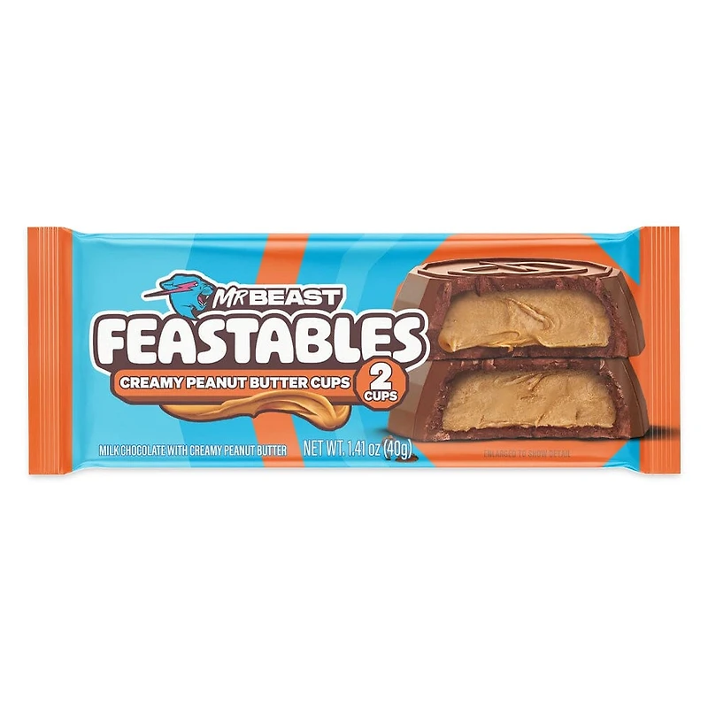 MrBeast Feastables Peanut Butter Cups (1.41 oz)