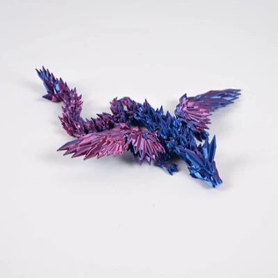 3D Printed Winged Dragon Scale Egg Fidget Toy - Multiple Colours