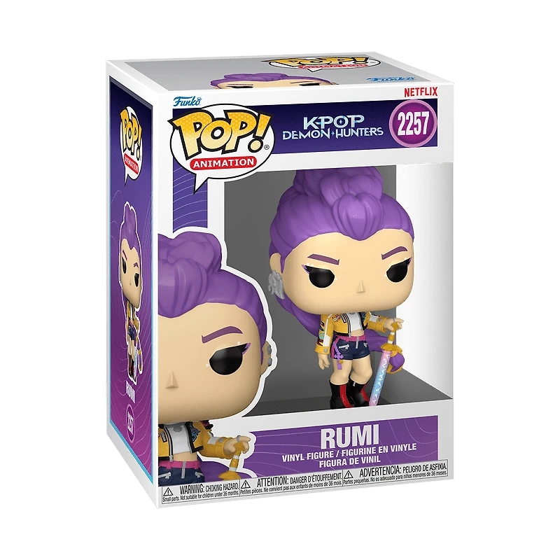Funko Pop! Anime: K-Pop Demon Hunters – Rumi Figure