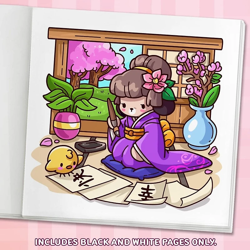 Cozy Japan: Cute Coloring Book for Adults and Teens By Jade Summer