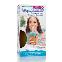 JUMBO ProKitchen Squeezur | Instant Slushie Maker Cup (Incl. Straw/Spoon & Lid)