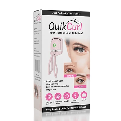 WOW QuikCurl: The Heated Eyelash Curler | As Seen On TikTok!