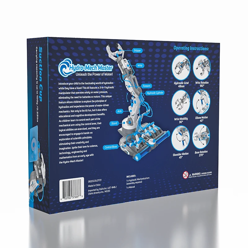 Hydro Mech Master - 3 in 1 Hydraulic Mechanical Arm