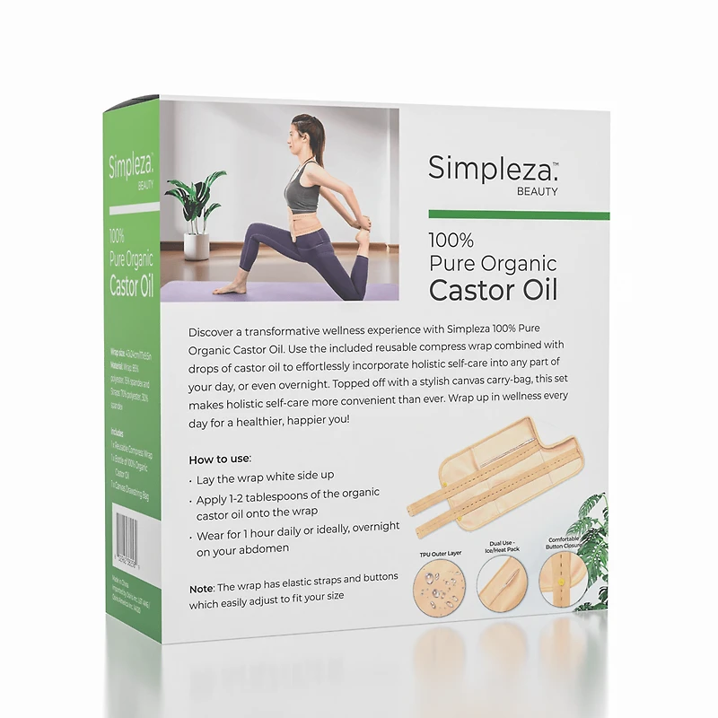 Castor Oil & Wrap (200mL)