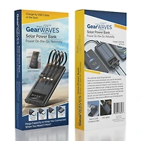 GearWaves: Solar Power Bank Charger