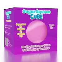 SugarSqueez Cube Squishy Fidget Sugar Stress Ball (1pc) Assorted Colors
