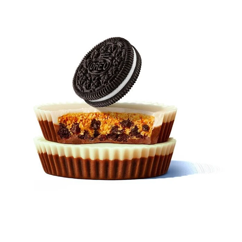 REESE'S OREO Milk Chocolate and White Creme Peanut Butter Cups – 1.4oz