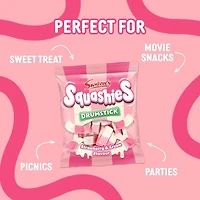 Swizzels Squashies Strawberry and Cream - 120g Imported From England