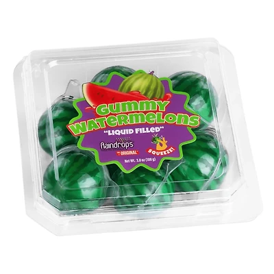 Raindrops Gummy: Liquid Filled Watermelons – 3.8oz