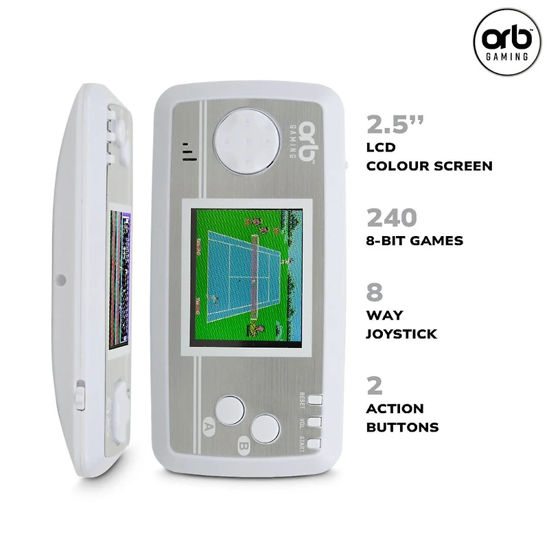 Orb: Retro Handheld 240 Games Console
