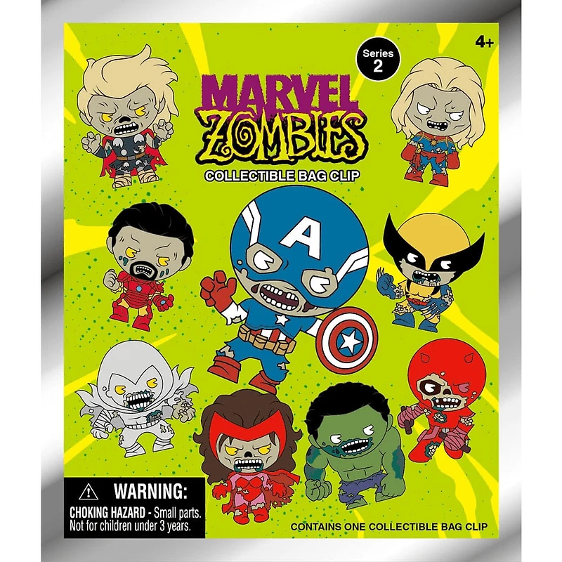 3D Anime: Marvel PVC Zombies Display Bag Clips Series 2 (1pc)