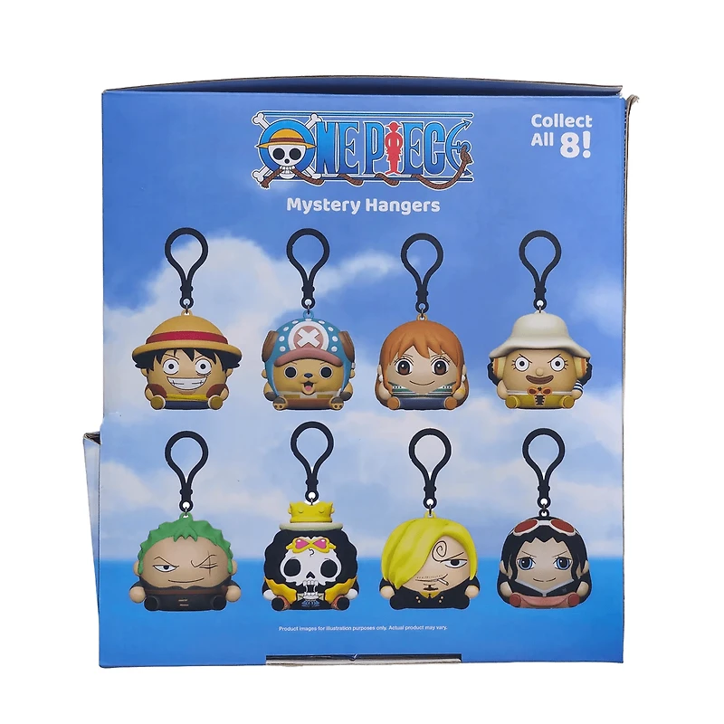 One Piece Mystery Clip Hangers One Blind Bag (1pc) Ship Assorted