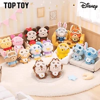 TOP TOY x Disney Squinting Sleepwear Series Plush Pendant Blind Box (1pc)