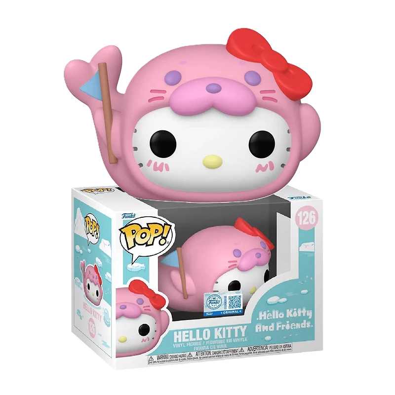 Funko Pop! Sanrio: Hello Kitty & Friends - Hello Kitty (Seal Pup) Exclusive