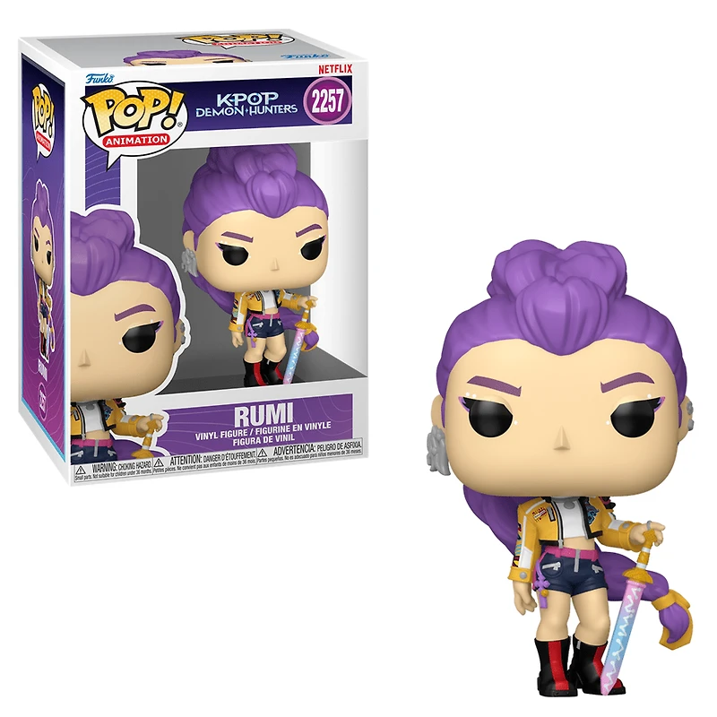 Funko Pop! Anime: K-Pop Demon Hunters – Rumi Figure