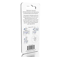 SpritzPod Portable Refillable Fragrance Atomizer 5mL Capacity (Assorted Colors)