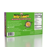 WaxSnax Tropical Fruit Flavored Chewy Gushing Wax Candy (85g)