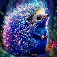 Studio Art Diamond Painting Full Coverage "Starlit Wanderer" (40cm x 40cm)