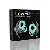 LowFi Silicone Noise Reduction Earplugs (Color Ships Assorted) Includes 3 Ear Tips Sizes