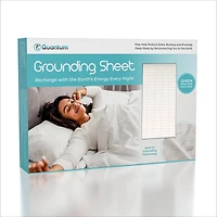 Quantum Grounding Sheet Cotton Queen Size Fitted Bed Sheet