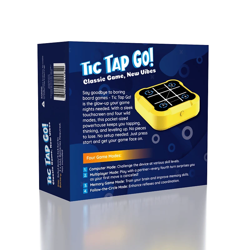 Tic Tap Go! Electronic Touchscreen Tic-Tac-Toe Game