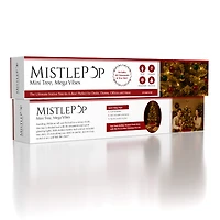 MistlePop 2ft Pre-Lit Mini Christmas Tree Kit (Includes Ornaments)