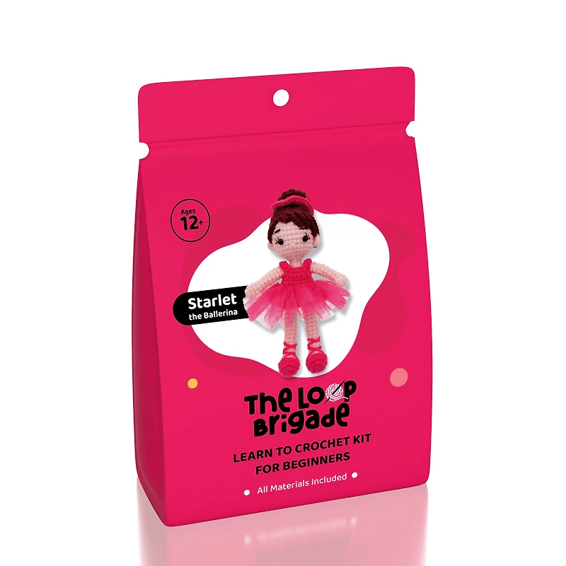 The LOOP Brigade: DIY Crochet Plush Toy Complete Kit For Beginners