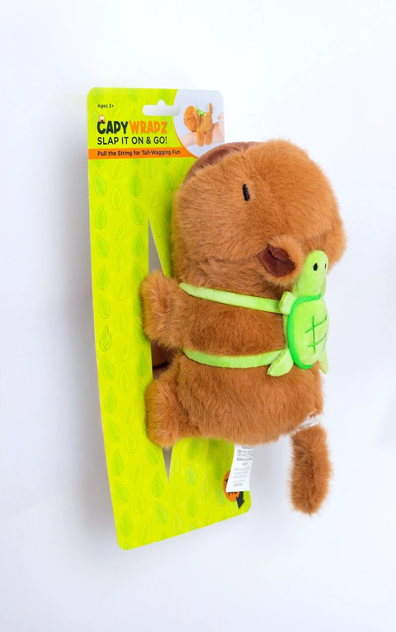 Capywrapz: Capybara Plush Toy Wrist Band