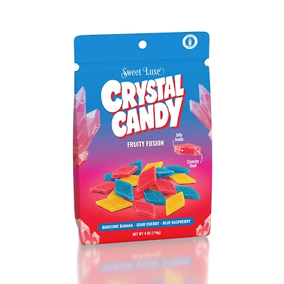 Sweet Luxe™ Extra Crunchy Crystal Candy - Fruity Fusion Flavor Mix