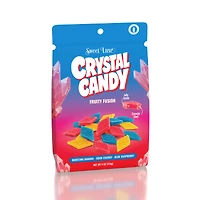 Sweet Luxe™ Extra Crunchy Crystal Candy - Fruity Fusion Flavor Mix