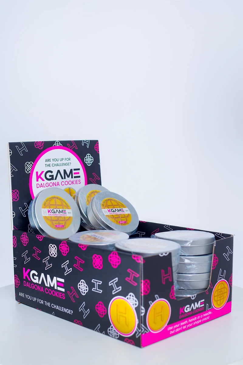 KGAME Dalgona Cookie Tin Season 3 #DalgonaChallenge