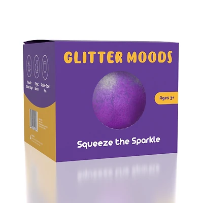 GlitterMoods - Metallic Stress Ball Fidget Toy