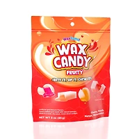 WaxYums! Chewy Gushing Fruity Wax Candy Bag (85g)