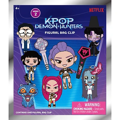 3D Anime: KPop Demon Hunter Series 2 Foam Bag Clip Blind Bag (1pc)