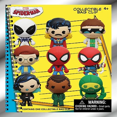 3D Anime: Marvel Your Friendly Neighborhood Spider-Man Series 2 Foam Bag Clip Blind Bag (1pc)