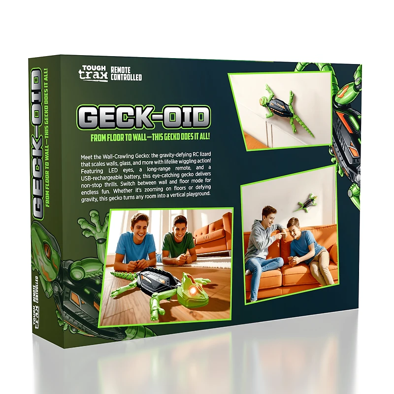 Tough Trax: Wall Climbing RC Geck-Oid